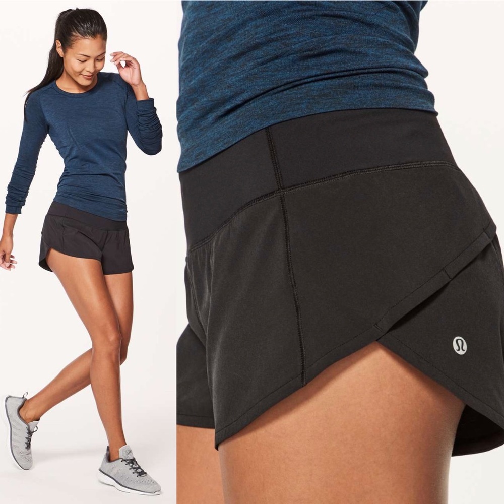 Lululemon Speed Up Short *2.5" Black (First Release) W7AJBR